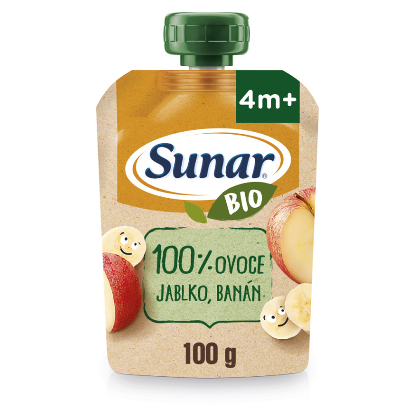 SUNAR Ovocná kapsička jablko