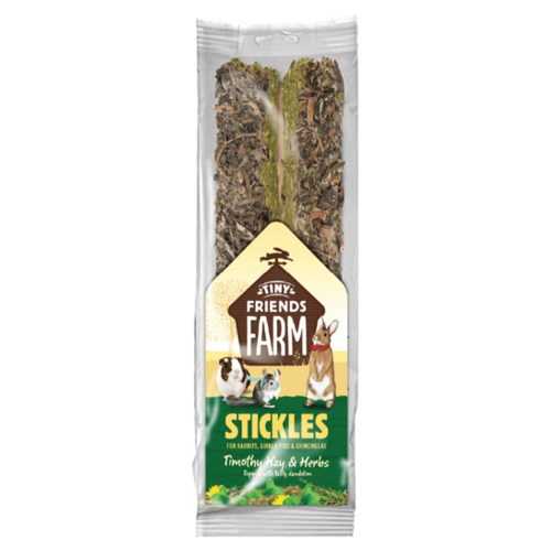 SUPREME Tiny Friends Farm Stickles seno a bylinky tyčinky 2 kusy 100 g