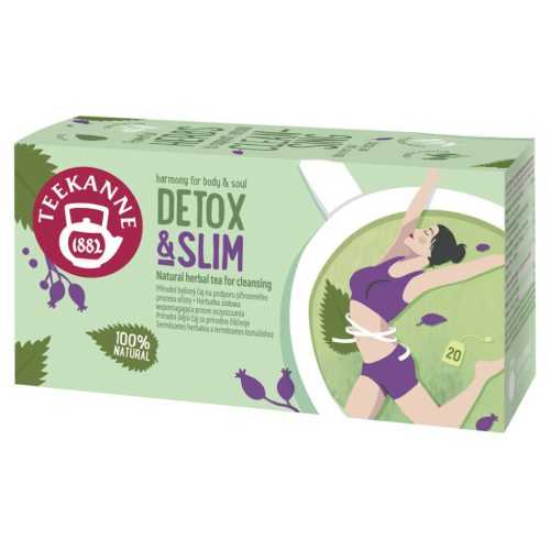 TEEKANNE Detox & Slim bylinný čaj 20 sáčků