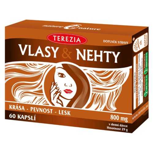 TEREZIA Vlasy & nehty 60 kapslí