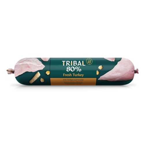 TRIBAL 80% Fresh Turkey salám pro psy 1 ks