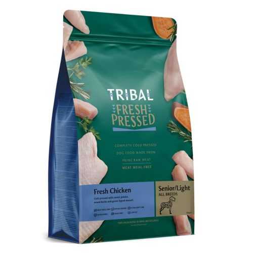 TRIBAL Fresh Pressed Chicken Senior/Light granule pro psí seniory 1 ks