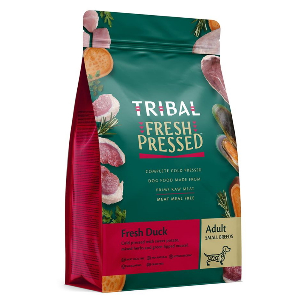 TRIBAL Fresh Pressed Duck Adult granule pro psy malých plemen 1