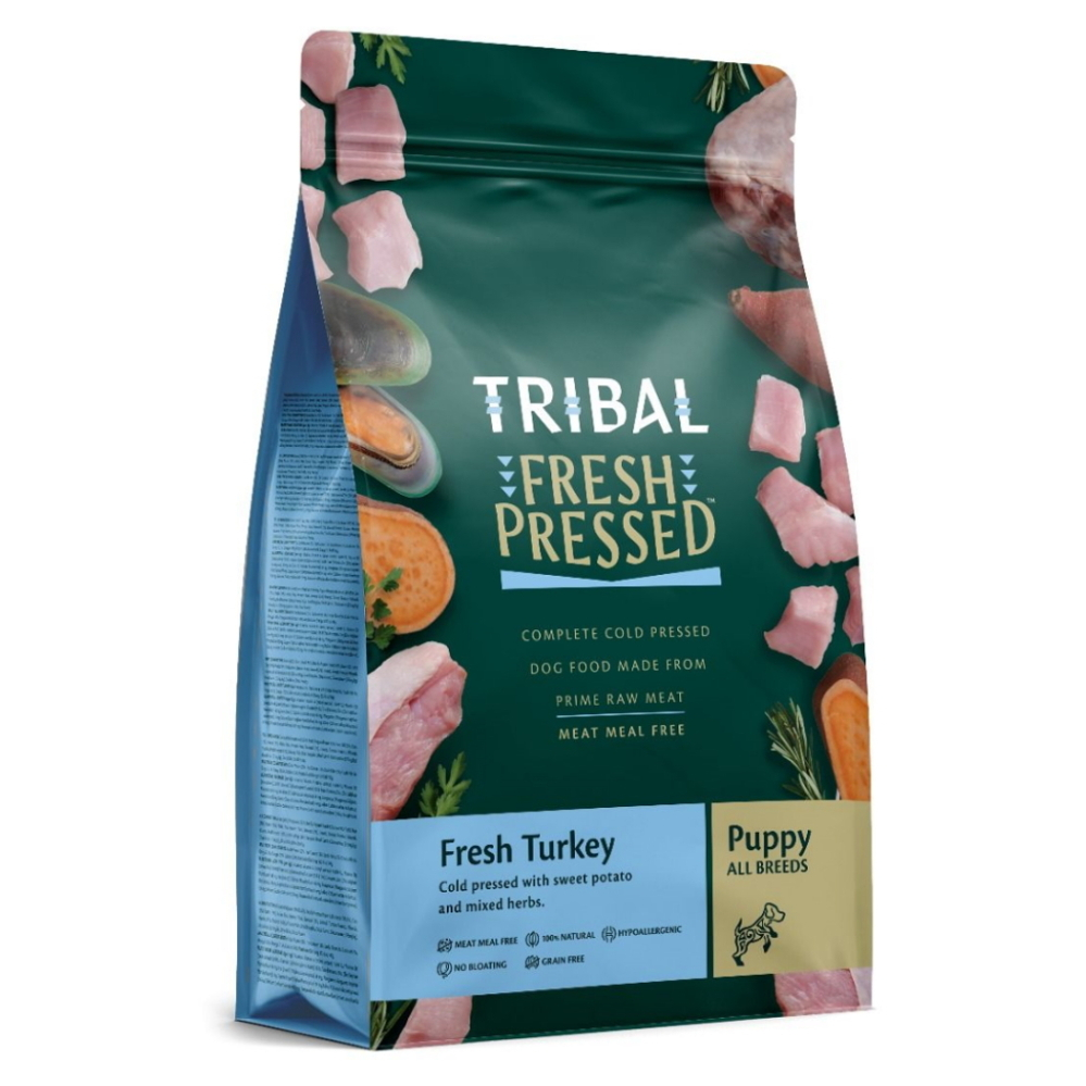 TRIBAL Fresh Pressed Turkey Puppy granule pro štěňata 2