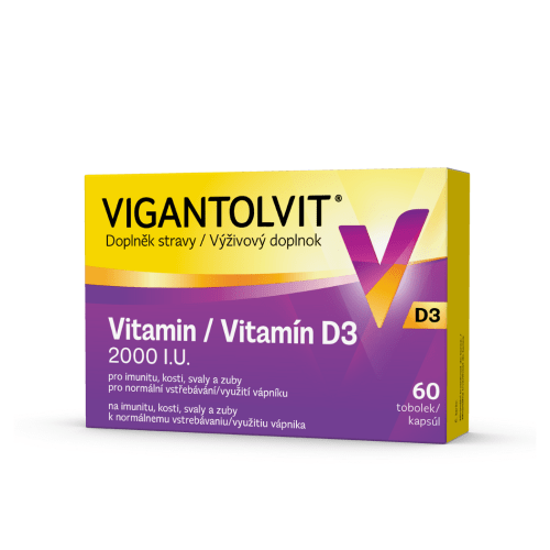VIGANTOLVIT D3 2000 I.U. 60 tobolek