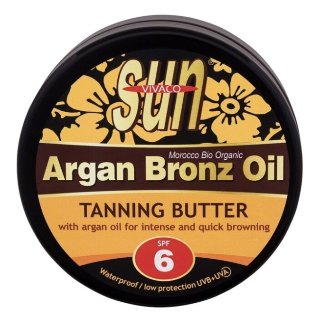 VIVACO Sun Opalovací máslo s arganovým olejem OF 6 200 ml