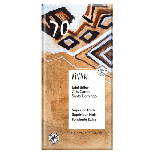 VIVANI Hořká čokoláda 70% Santo Domingo 100 g