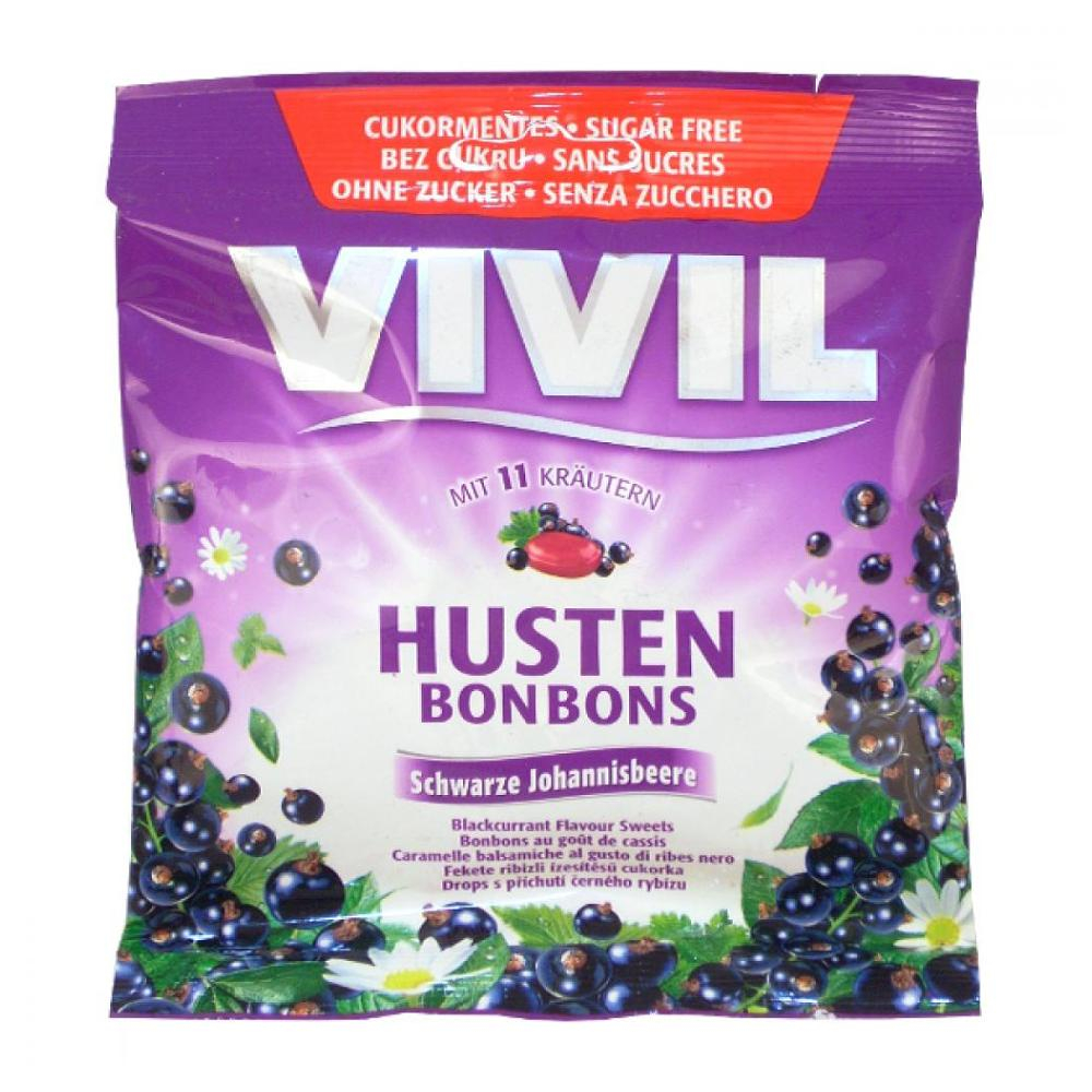 VIVIL Černý rybíz + 11 bylin bez cukru 60 g