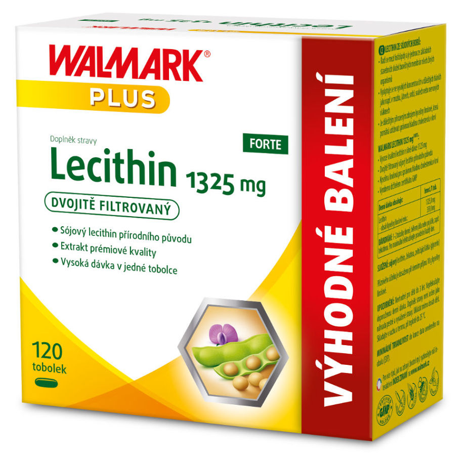WALMARK Lecithin Forte 1325 mg 120 tobolek