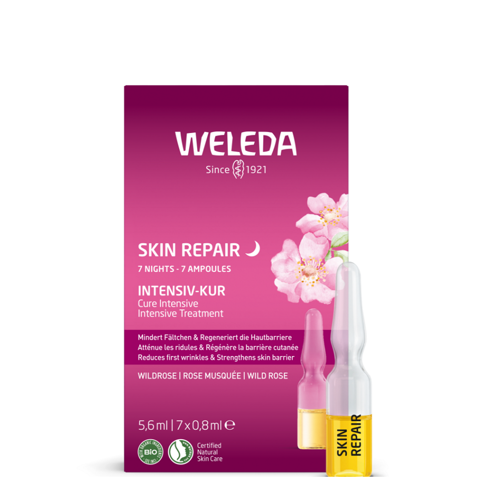WELEDA Skin Repair 7 denní intenzivní kúra Divoká růže 5