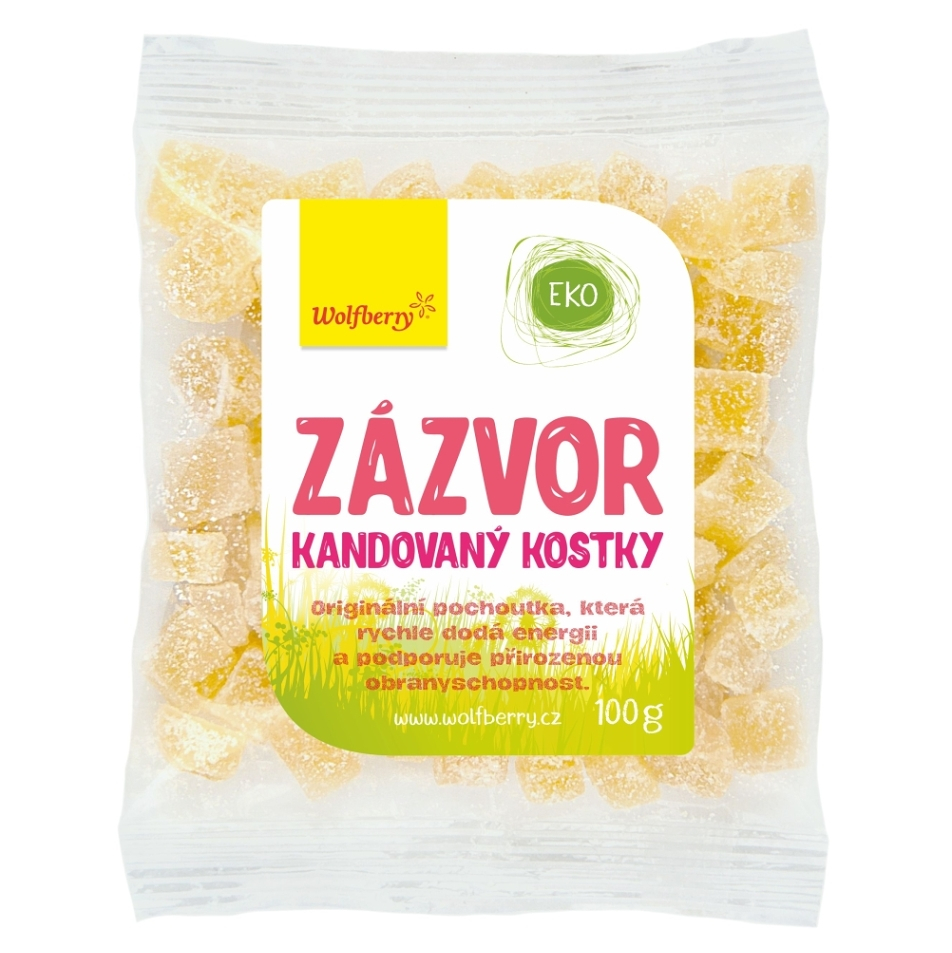 WOLFBERRY Zázvor kandovaný 100 g