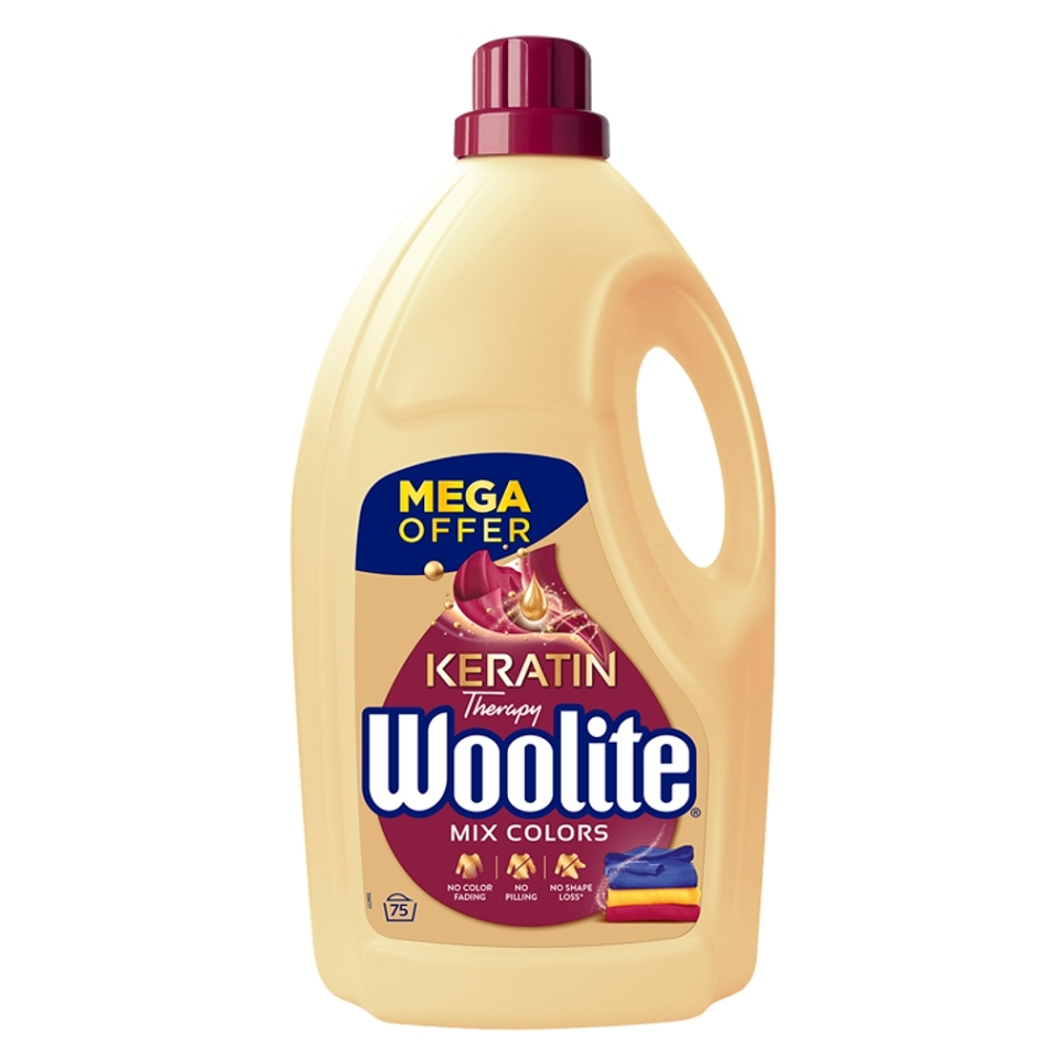 WOOLITE Keratin Therapy Color Tekutý prací přípravek 75 praní 4