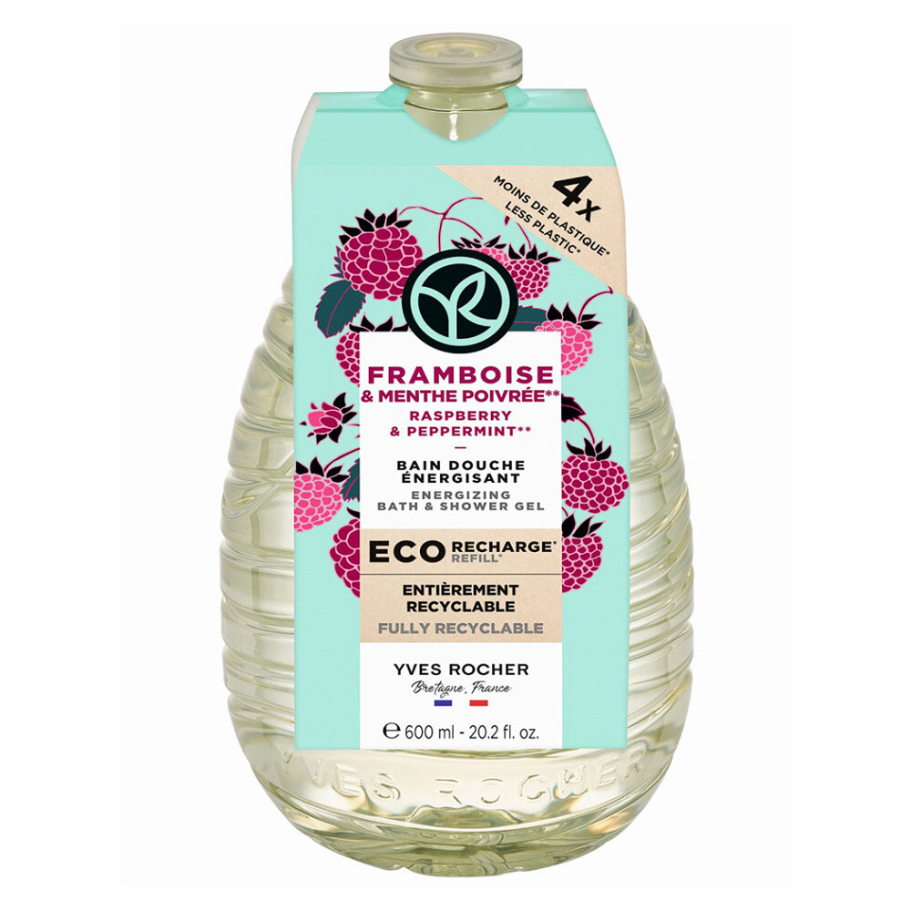 YVES ROCHER Sprchový gel Malina & máta 600 ml