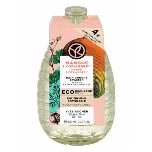 YVES ROCHER Sprchový gel Mango & koriandr 600 ml