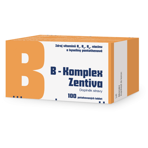 ZENTIVA B-komplex 100 potahovaných tablet