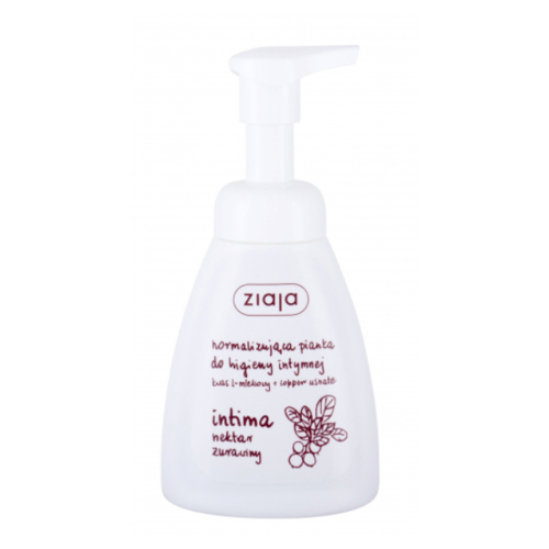 ZIAJA Intima pěna pro intimní hygienu brusinka 250 ml