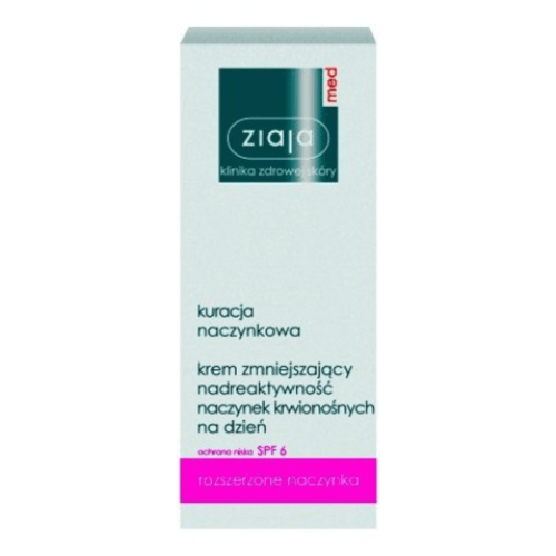 ZIAJA Med capillary treatment denní pleťový krém SPF 6 50 ml
