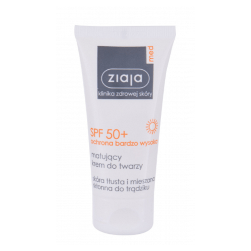 ZIAJA Med protective protective matující krém na obličej SPF 50+ 50 ml