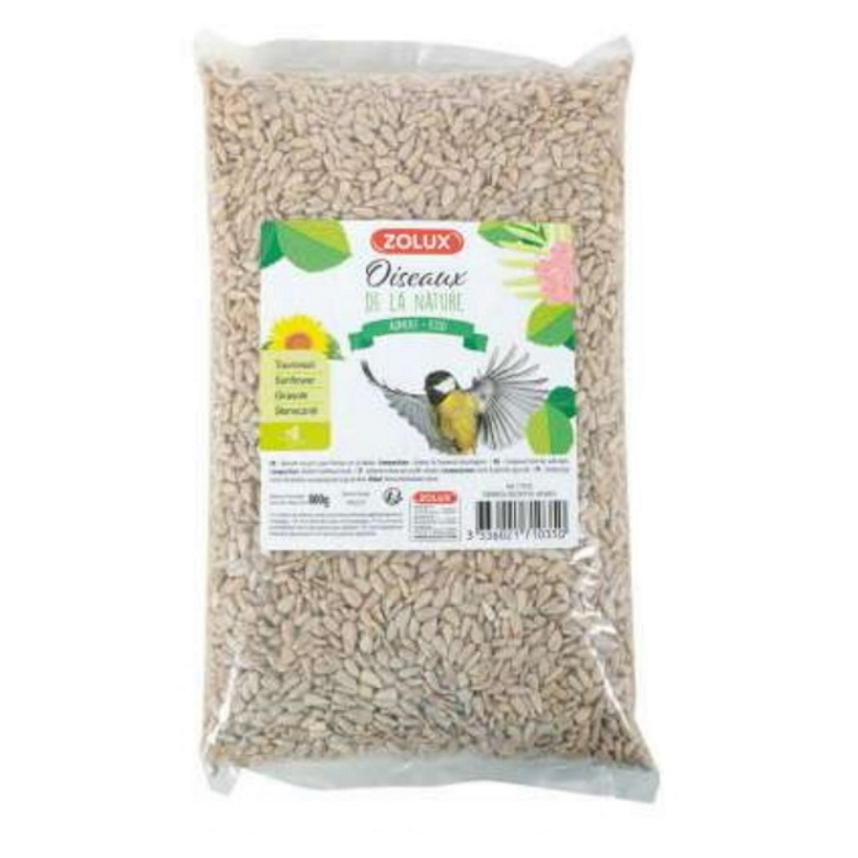 ZOLUX Slunečnice krmivo pro venkovní ptáky 800 g