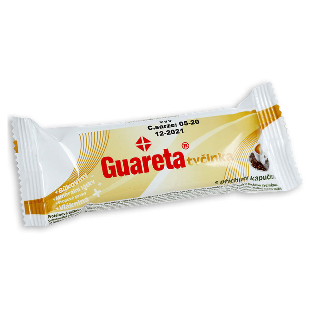 GUARETA Tyčinka s příchutí kapučíno 44 g