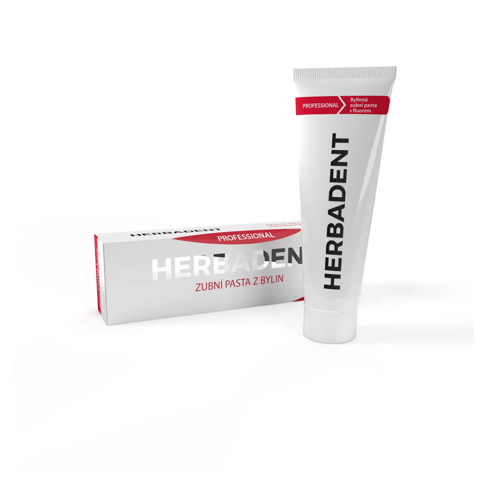 HERBADENT Professional bylinná zubní pasta s fluorem 100 g