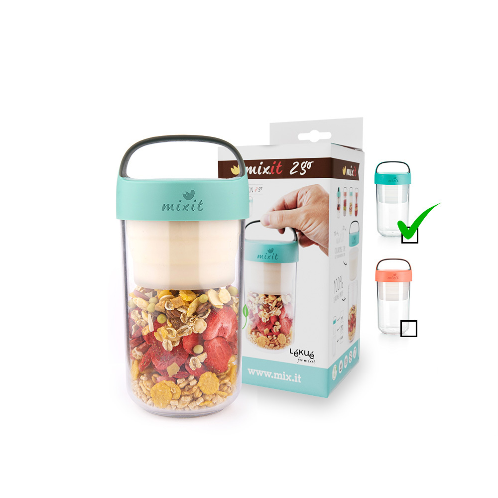 MIXIT 2go svačinový box mintový