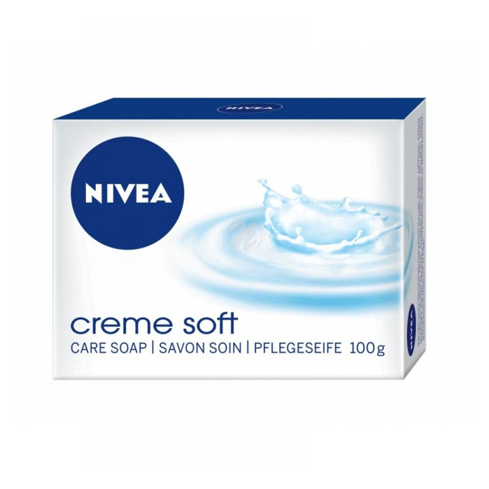 NIVEA Creme Soft Pečující krémové mýdlo Tuhé 100 g