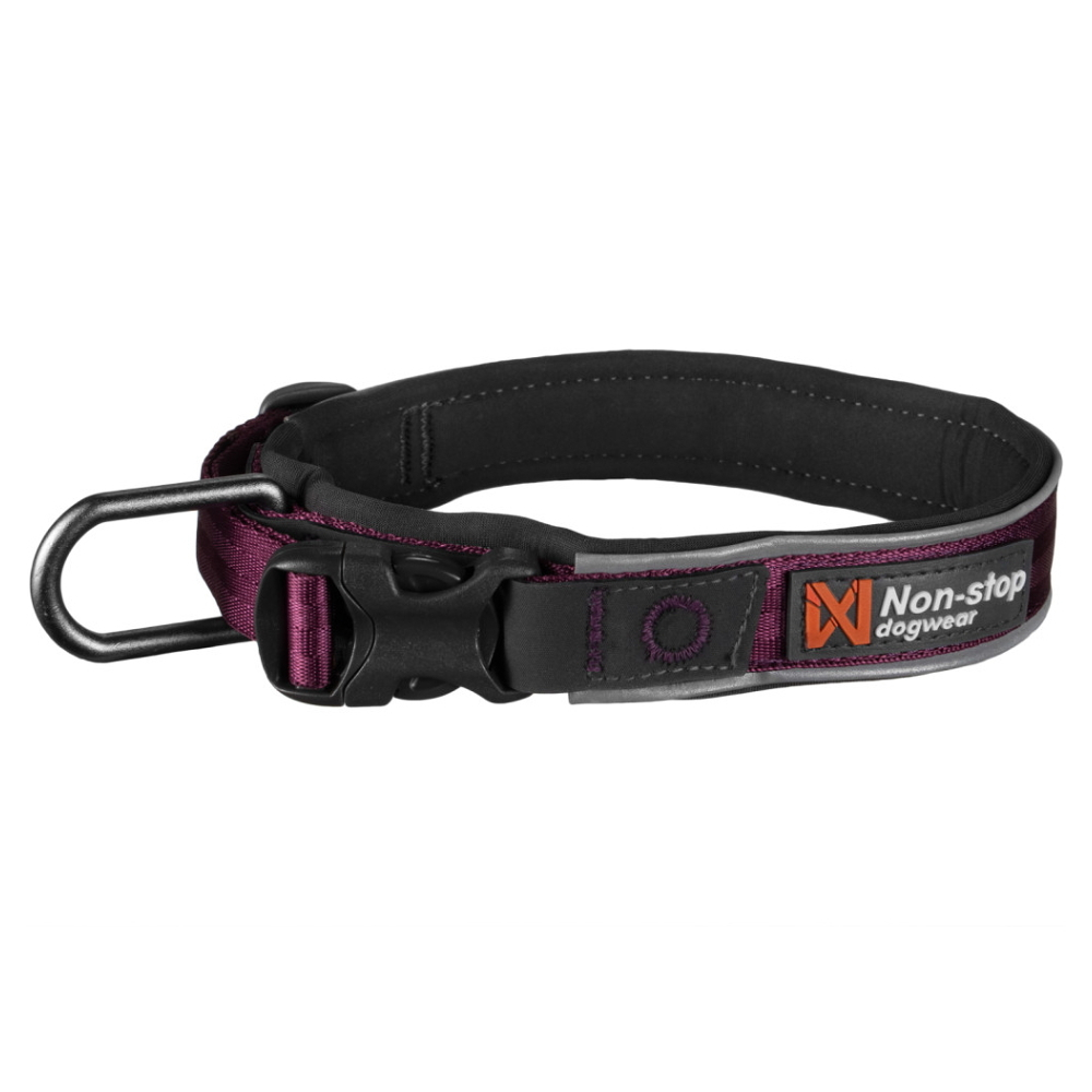 NON-STOP Dogwear Roam obojek pro psy fialový 1 ks
