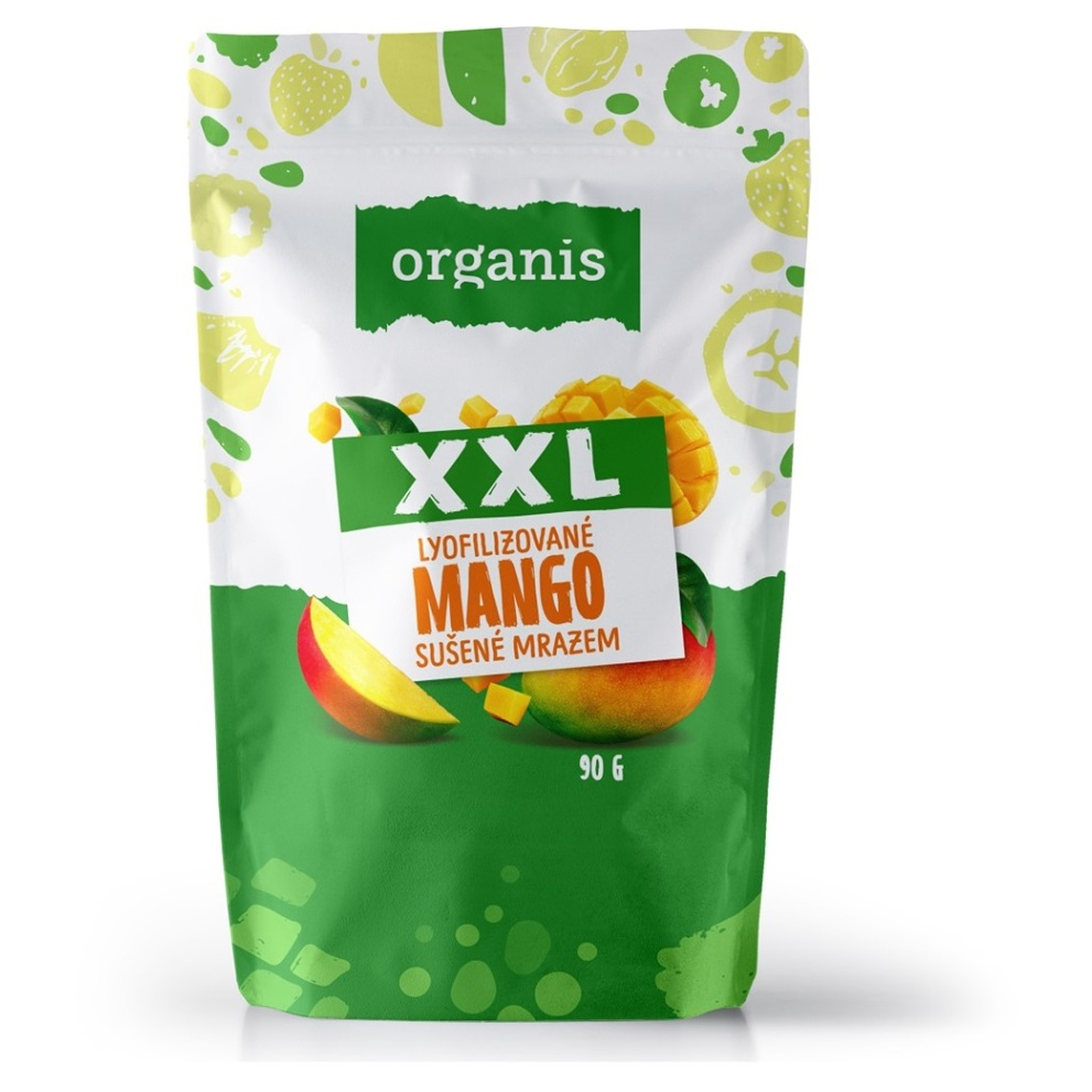 ORGANIS Mango sušené mrazem XXL 90 g