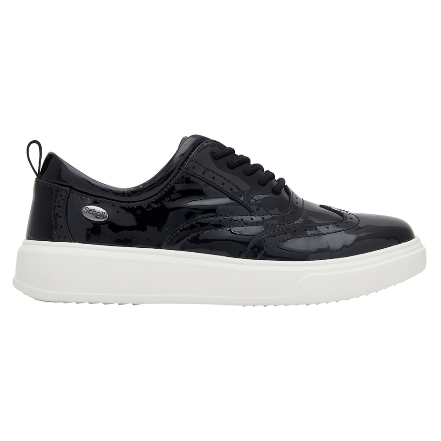 SCHOLL Brooklyn brogue dámská obuv černo-bílá