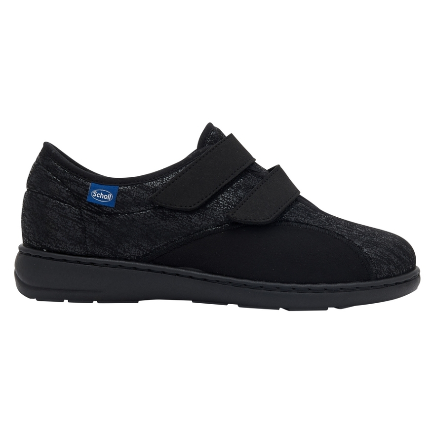 SCHOLL Cloty 2 straps dámská obuv černá