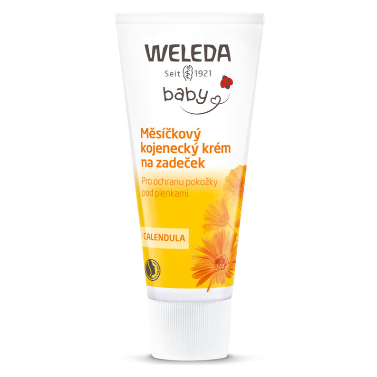 WELEDA Měsíčkový kojenecký krém na zadeček 10 ml