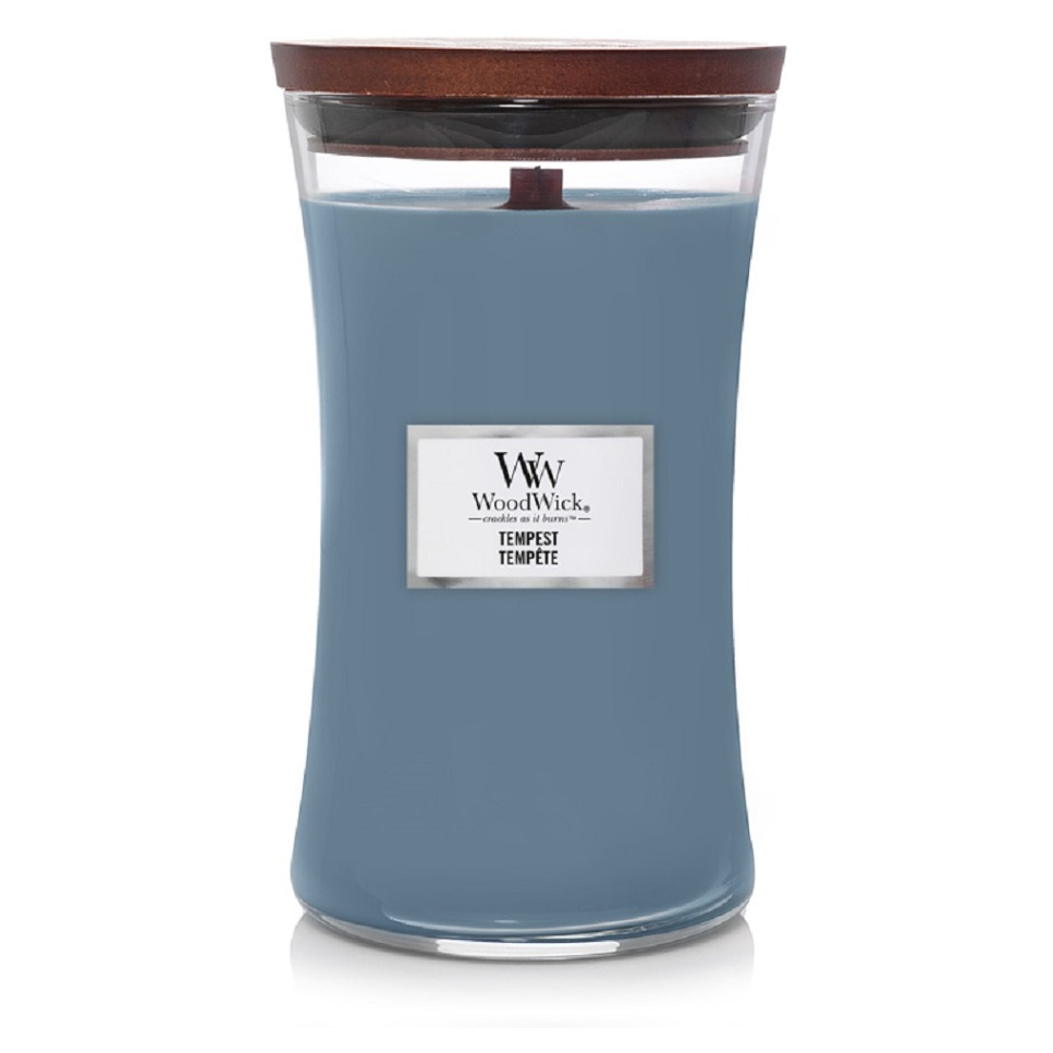 WOODWICK Vonná svíčka velká sklo Tempest 609 g