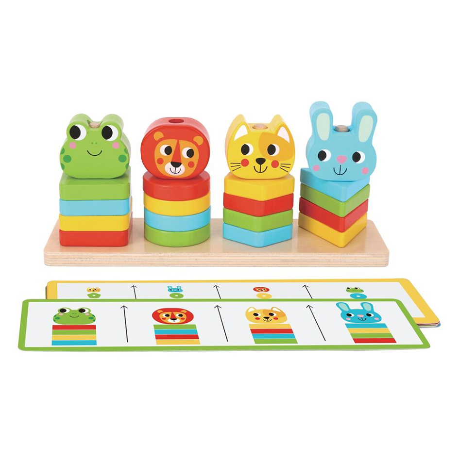 2KIDS TOYS Nasazování zvířecí kamarádi