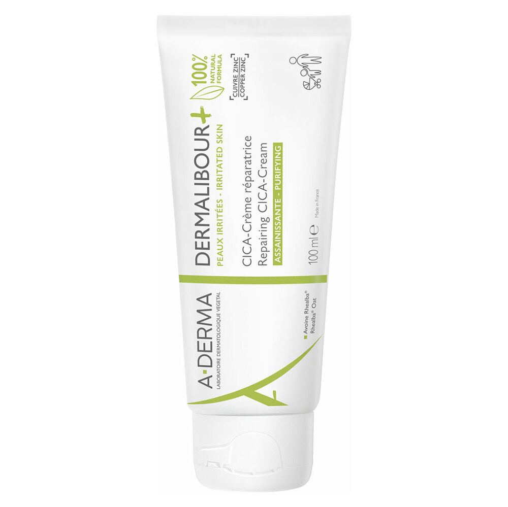A-DERMA Dermalibour+ Reparační CICA-Krém pro podrážděnou pokožku 100 ml