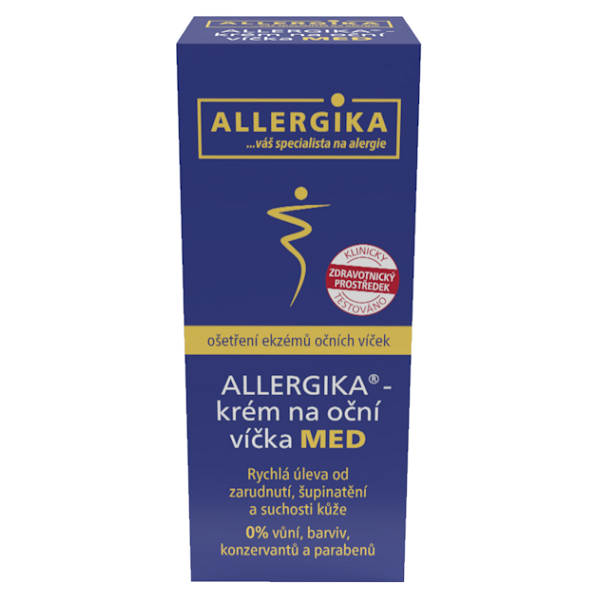 ALLERGIKA Krém na oční víčka MED 15 ml