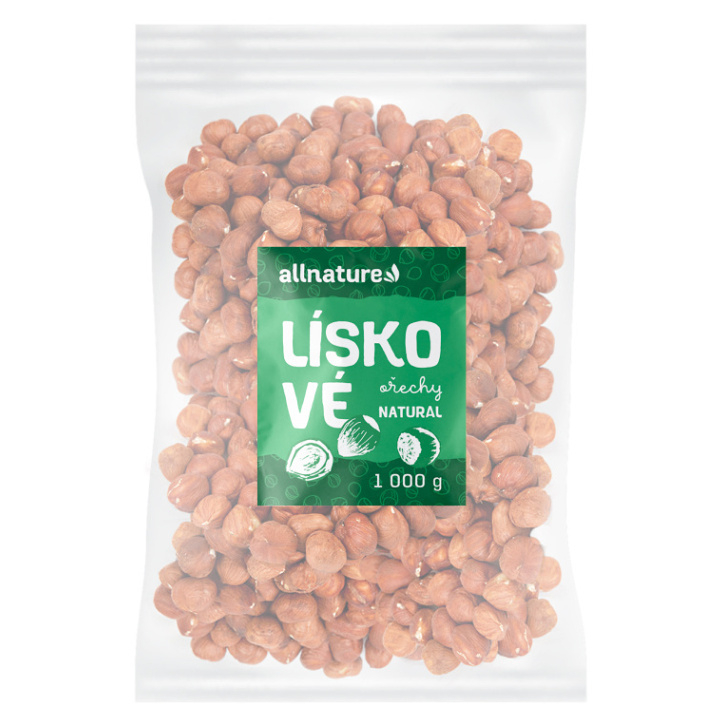 ALLNATURE Lísková jádra 1000 g