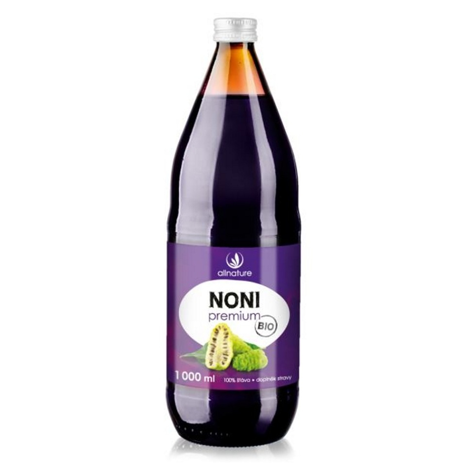 ALLNATURE Noni premium šťáva BIO 1000 ml
