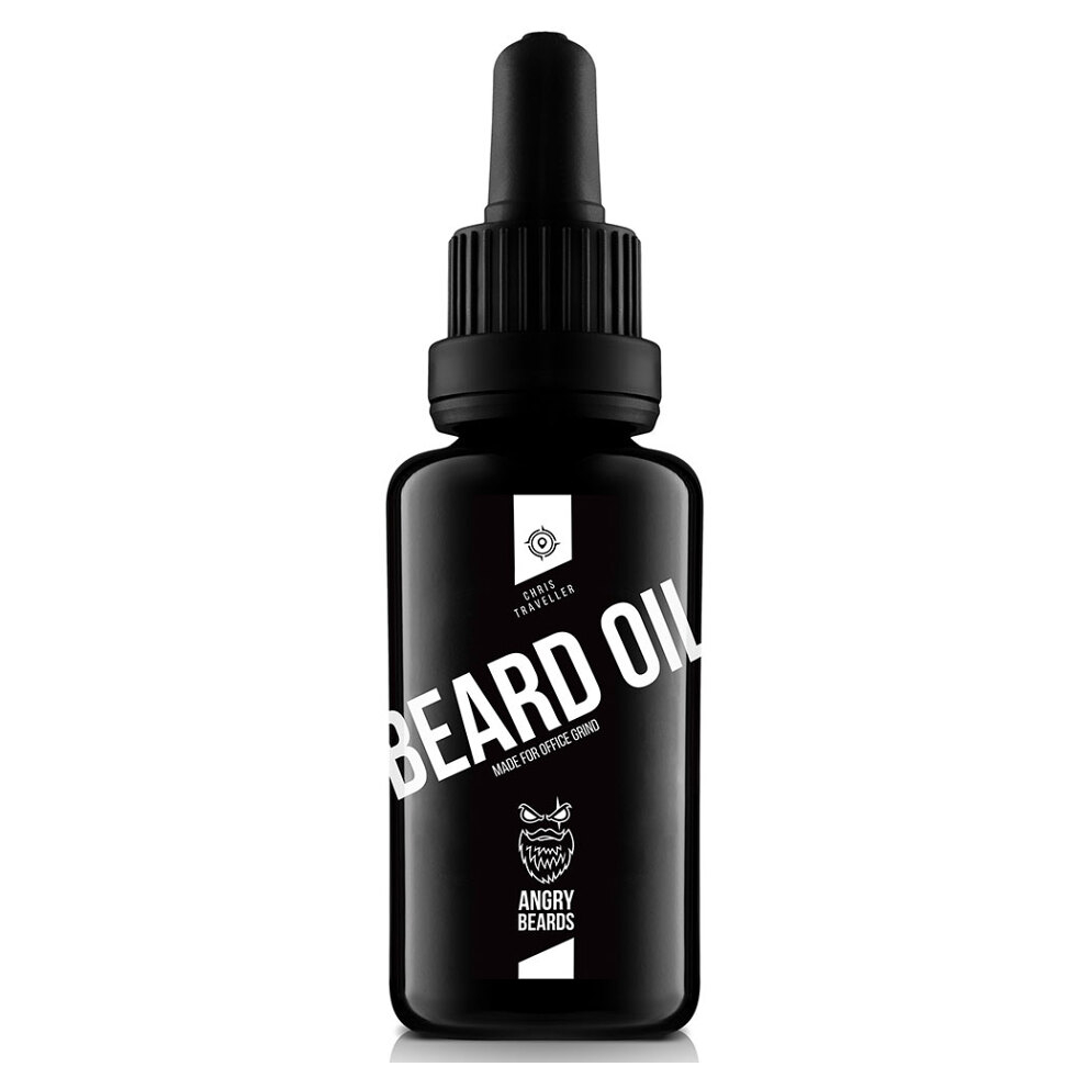 ANGRY BEARDS Olej na vousy Christopher the Traveller 30 ml