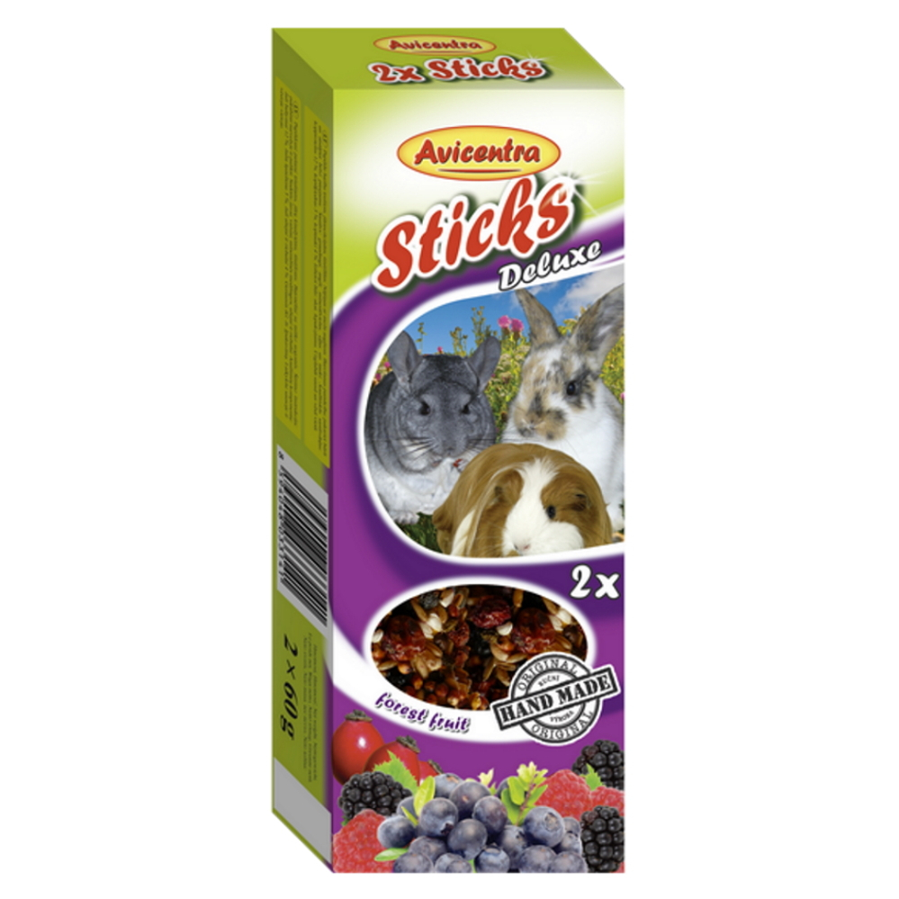 AVICENTRA Tyčinky s lesním ovocem pro velké hlodavce 2 kusy