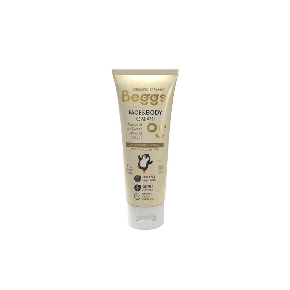 BEGGS Dětský hydratační krém na pleť a tělo 75 ml