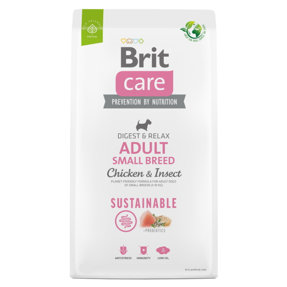 BRIT Care Sustainable Adult Small Breed granule pro psy 1 ks