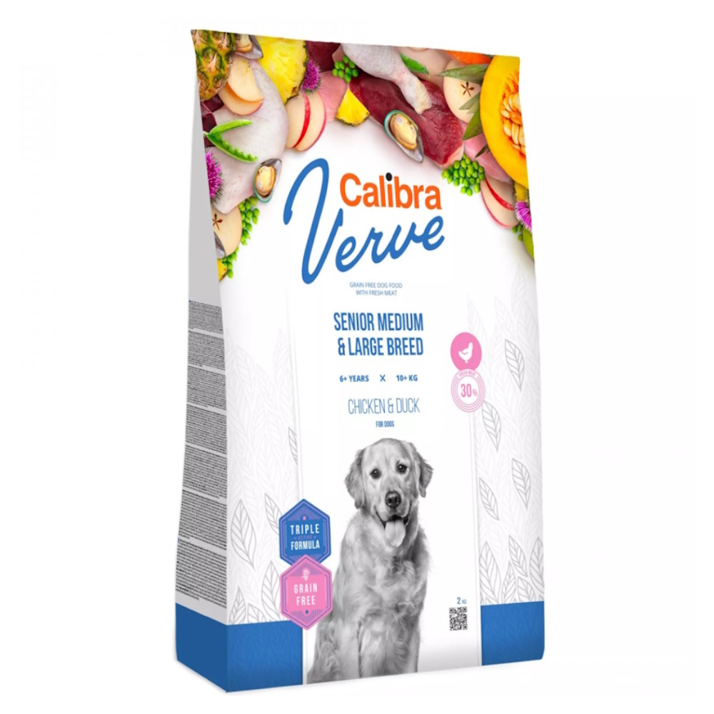 CALIBRA Verve GF Senior M&L Chicken&Duck granule pro psy 1 ks