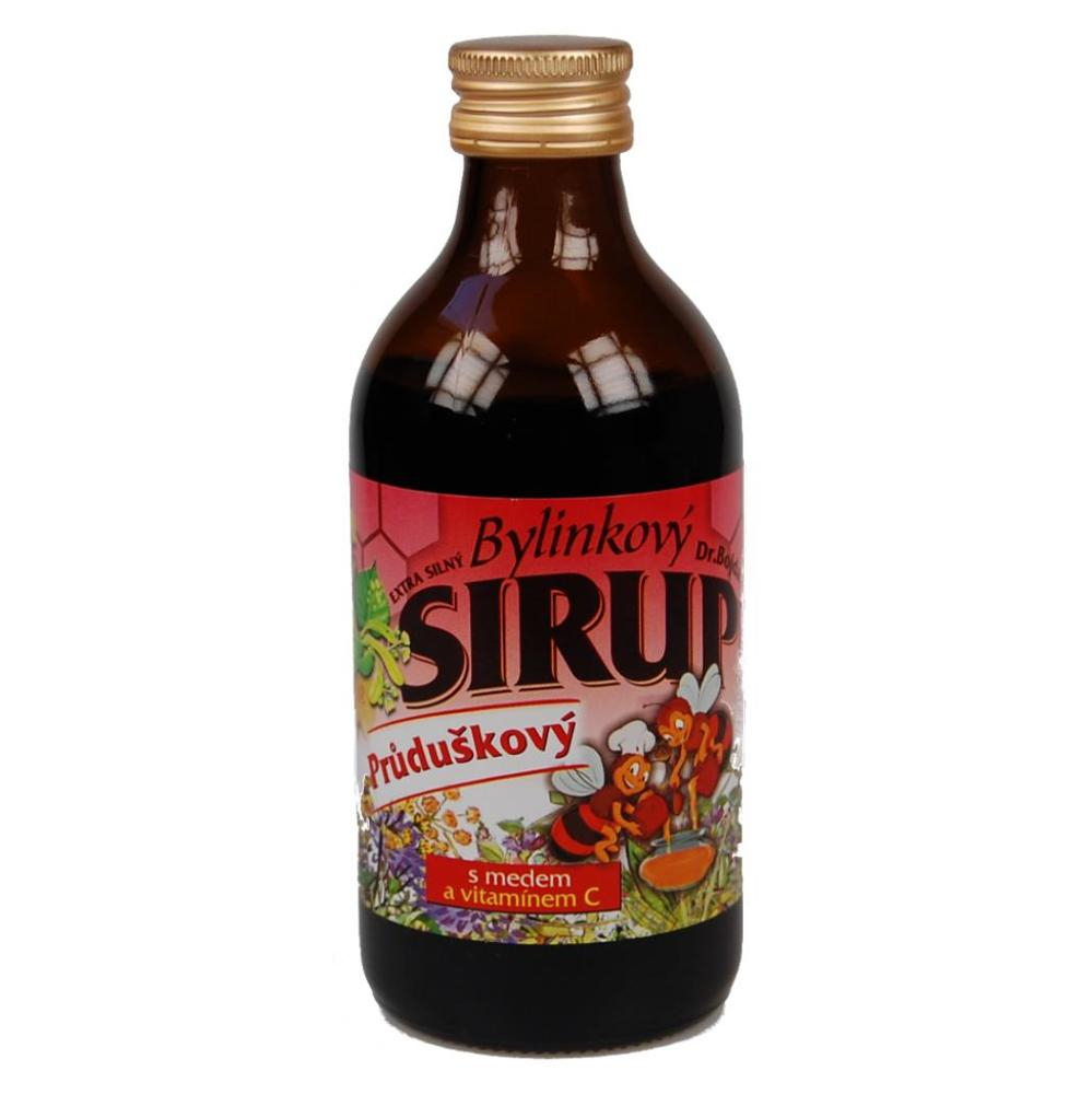 DR. BOJDA Sirup bylinkový průduškový extra silný s medem 325 g