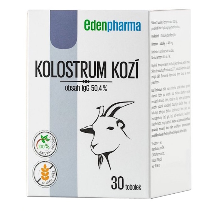 EDENPHARMA Kolostrum kozí 30 tobolek