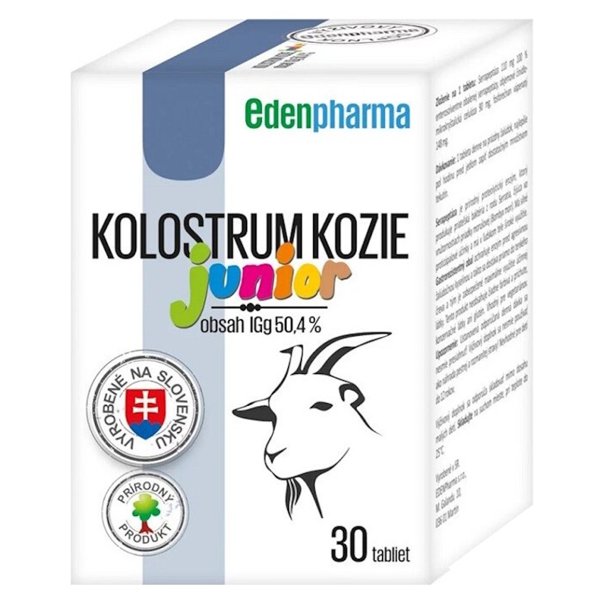 EDENPHARMA Kolostrum kozí junior 30 tablet