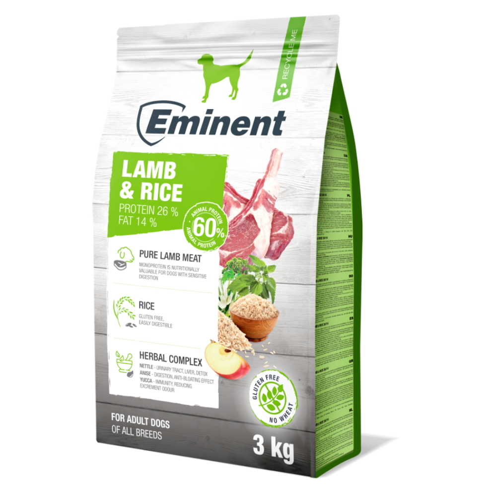 EMINENT Lamb & Rice 26/14 granule pro psy 1 ks