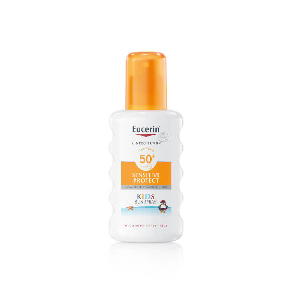 EUCERIN Sun Sensitive Protect Dětský sprej na opalování s velmi vysokou ochranou SPF 50+ 200 ml