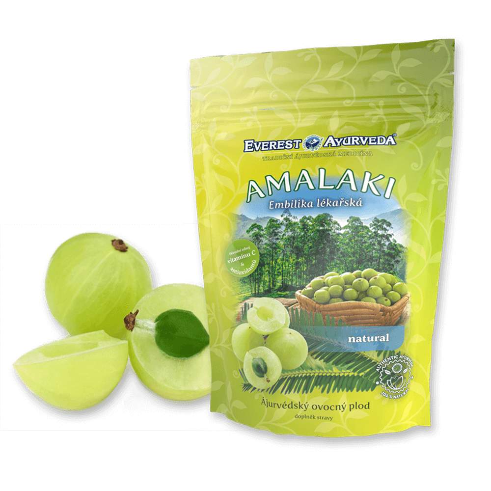 EVEREST AYURVEDA Amalaki plod natural imunita a žaludek sušené ovoce 100 g