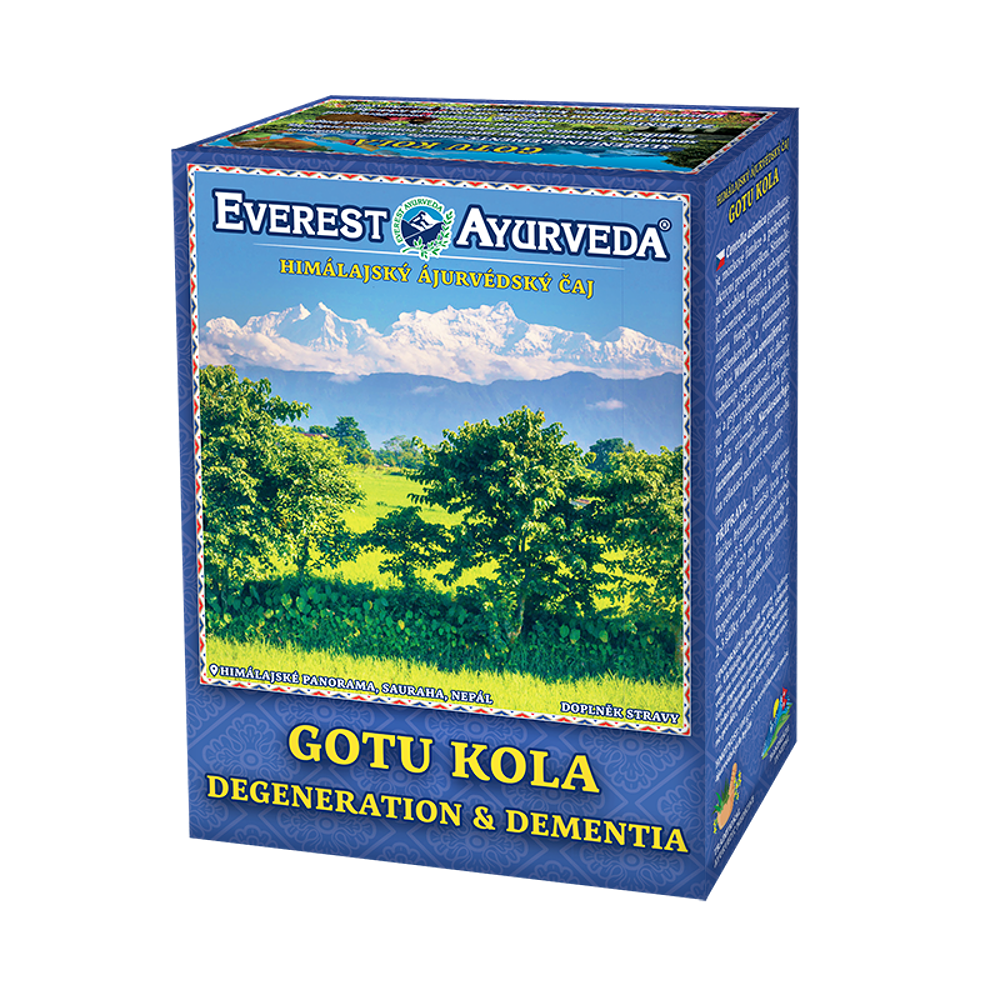 EVEREST AYURVEDA Gotu Kola stárnutí mozkových funkcí sypaný čaj 100 g
